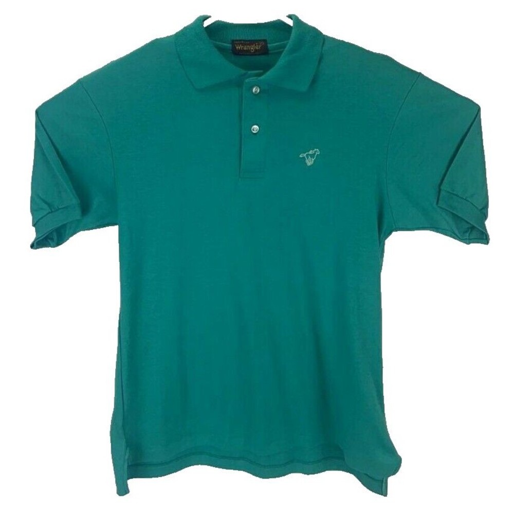 Women's Green Wrangler short sleeve polo shirt size 20 Made in the USA